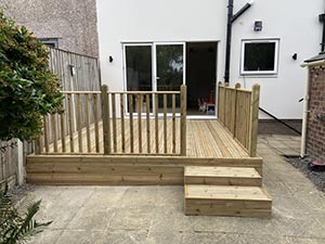 Timber decking